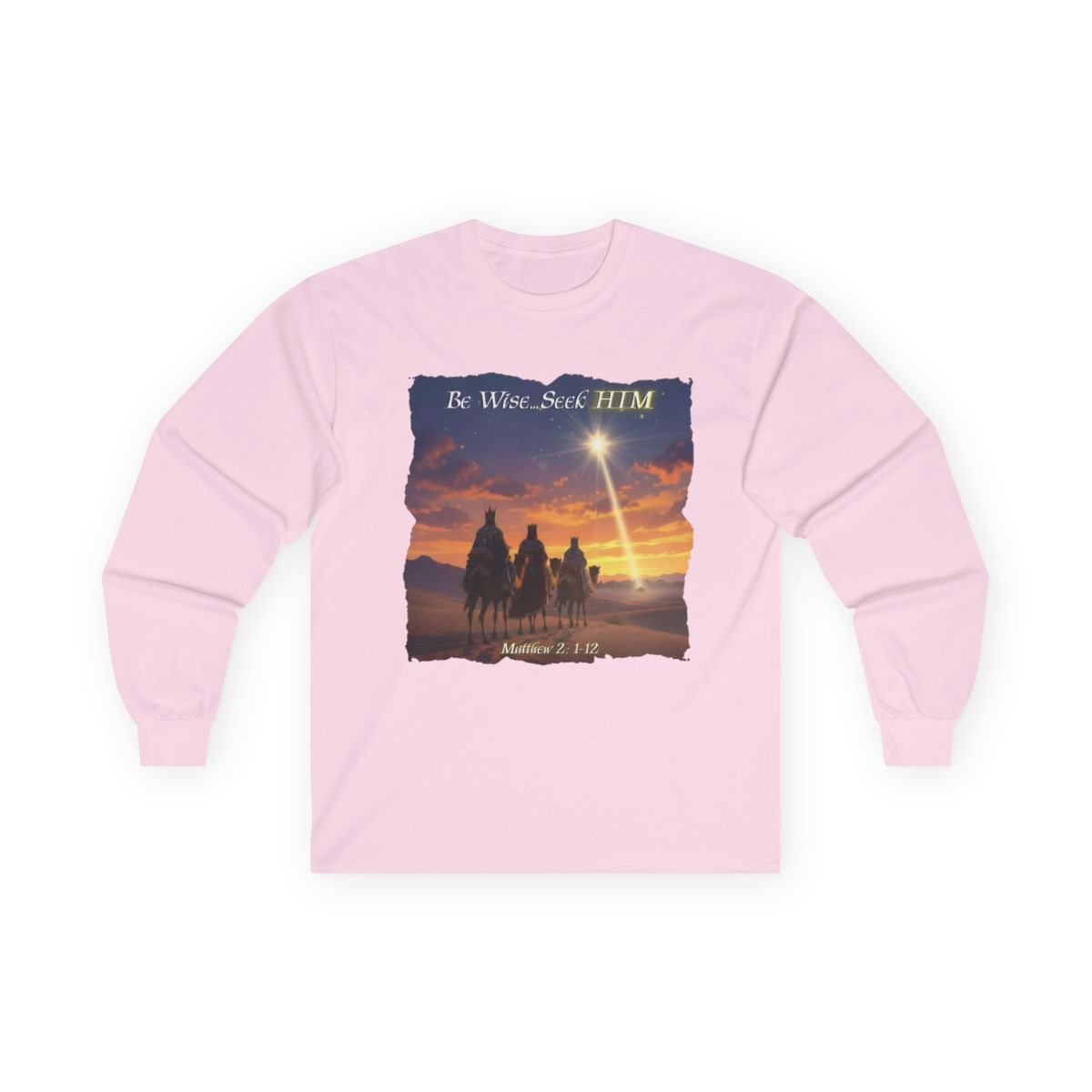 Wise Men Seek HIM  Unisex Ultra Cotton Long Sleeve Tee