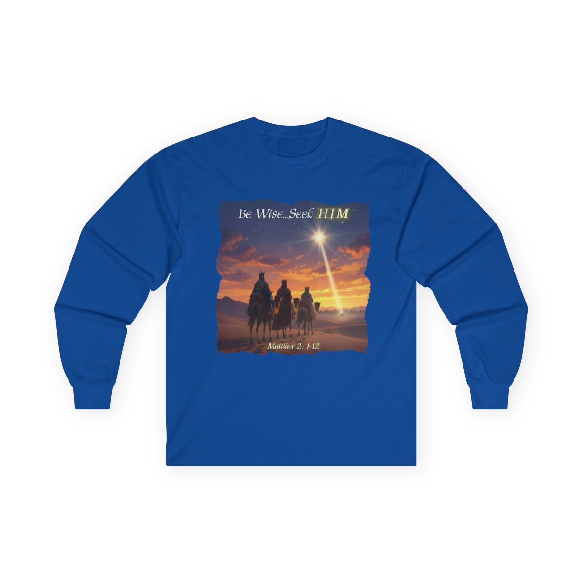 Wise Men Seek HIM  Unisex Ultra Cotton Long Sleeve Tee