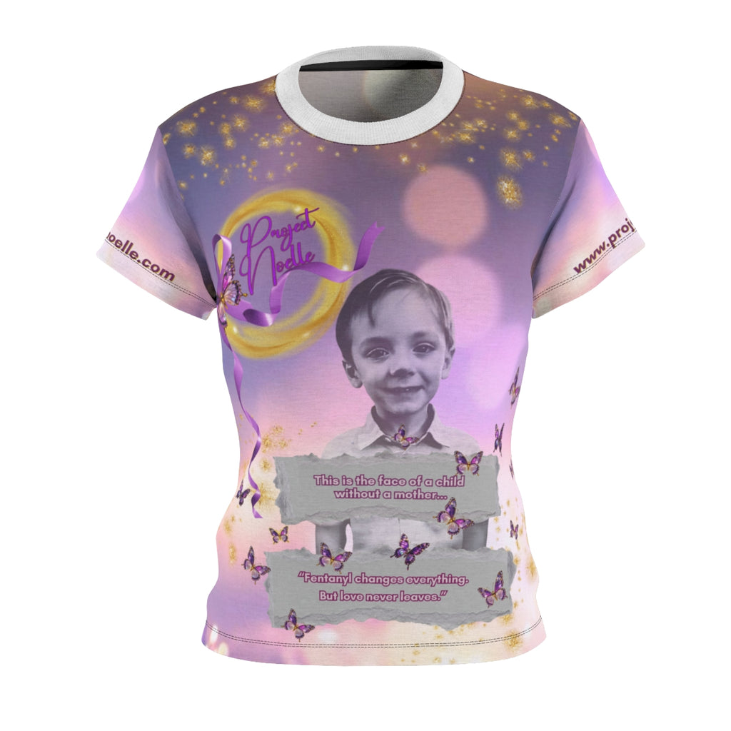 Women's Cut & Sew Tee (AOP) PROJECT NOELLE DESIGN