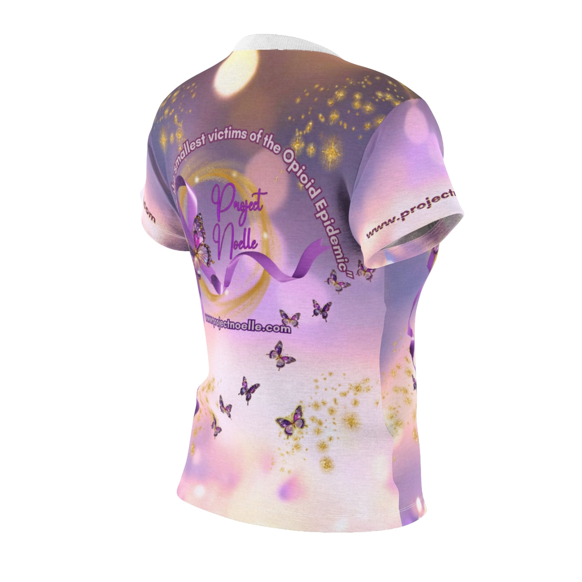 Women's Cut & Sew Tee (AOP) PROJECT NOELLE DESIGN