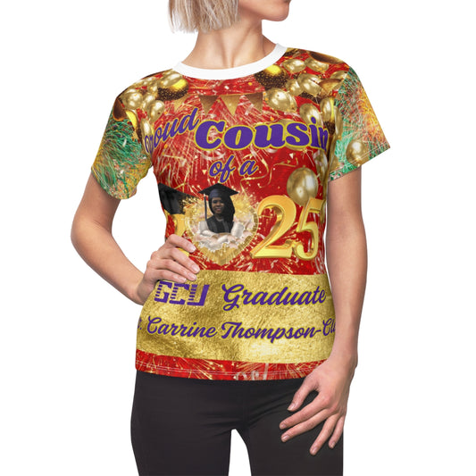 Proud Cousin Women's Cut & Sew Tee (AOP)